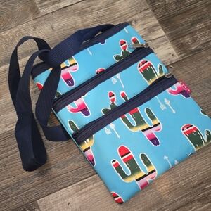 Colorful Cactus Kids Crossbody Bag